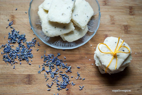 Brazen Cookie Exchange: Lavender Shortbread Cookies
